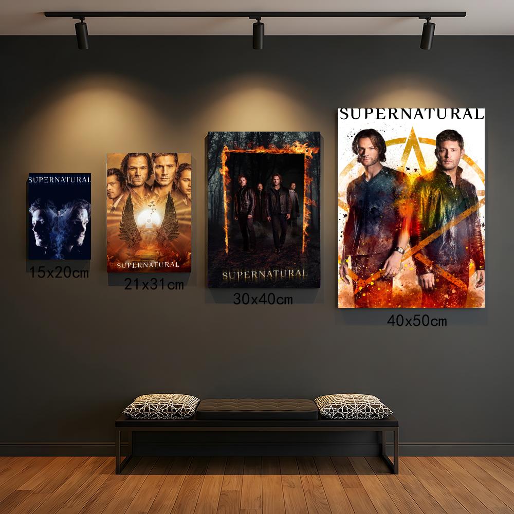Interior Design Tv Room - TV-Serie S-Supernatural-L Gemälde Kalligraphie Elegante Botanische
