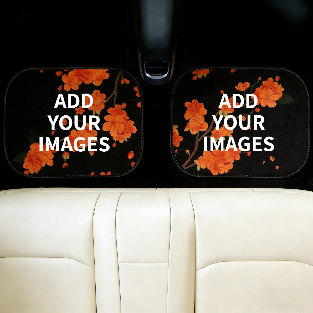 Interior Design Usa - 1 Satz/2 Sätze maßgeschneiderte Auto-Fußmatten mit