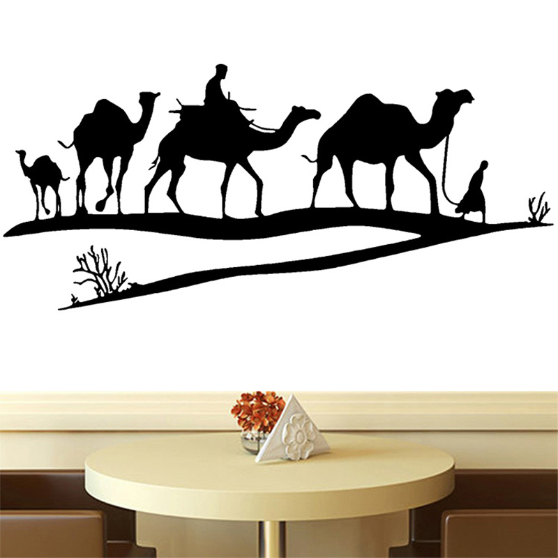 Interior Design Quotes - Wüste durch Kamel Wand Decals -