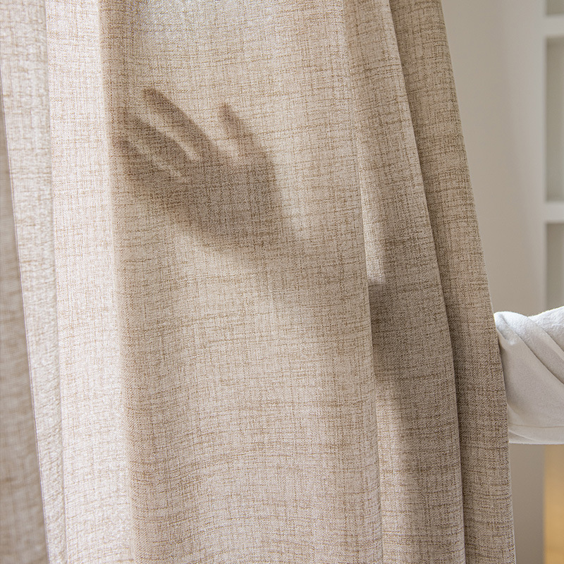 Linen Curtain Eyelet - Extra lange, 400 cm hohe, durchsichtige