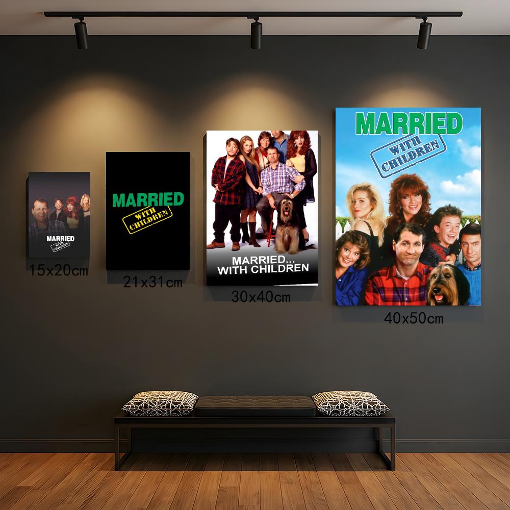 Interior Design Tv Room - TV-Serie M-Married with Children-N Malerei Kalligraphie