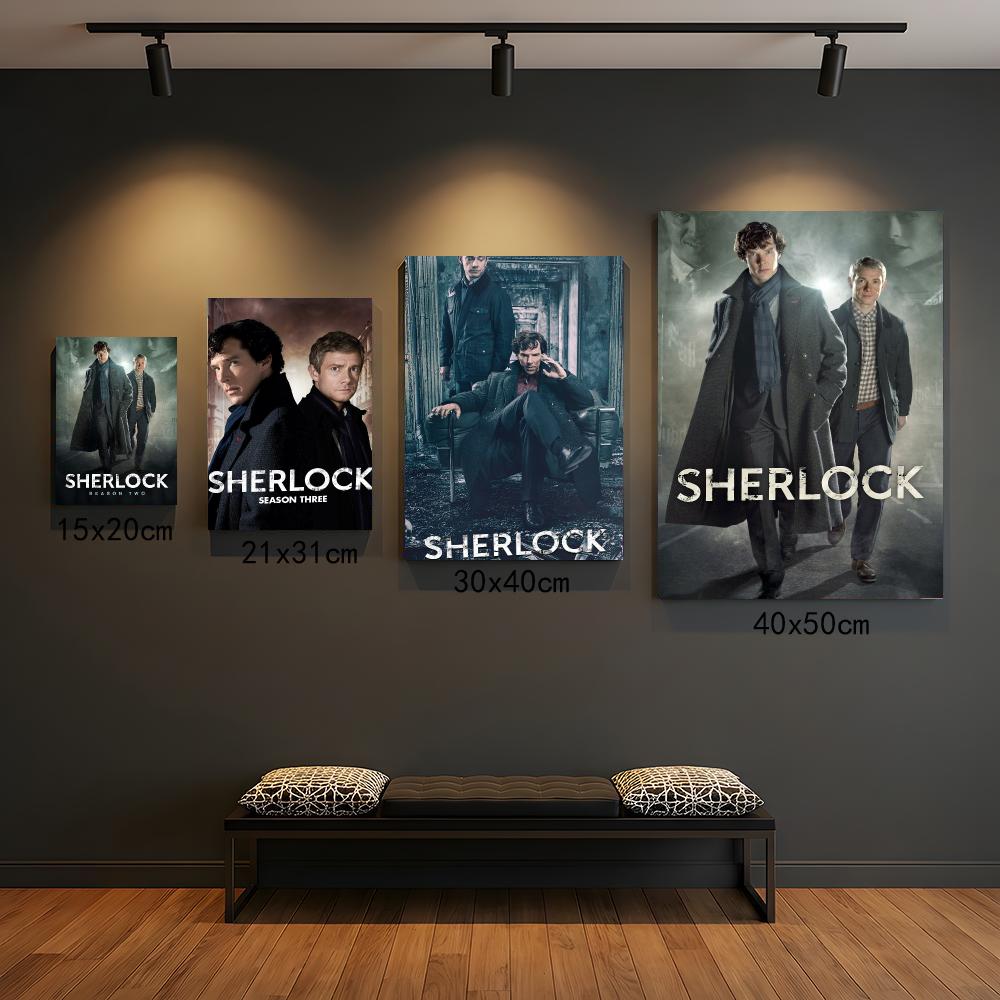Interior Design Tv Room - TV-Serie S-Sherlock-K Gemälde Kalligraphie Elegante Botanische