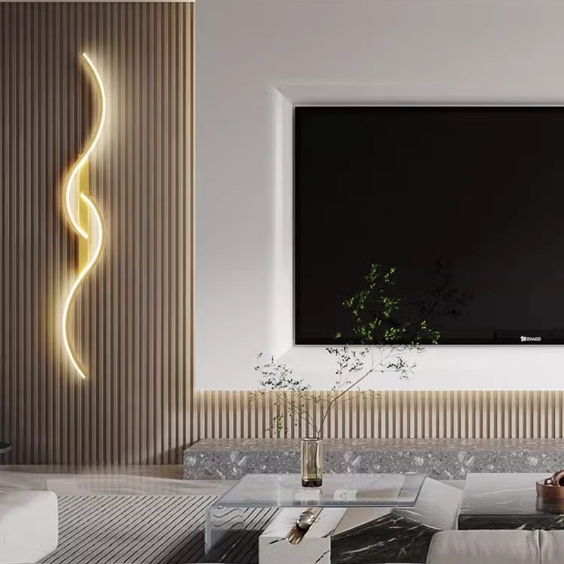 Moderne LED Wand leuchte Schla – Interior Design Gold Bewertung und Preis