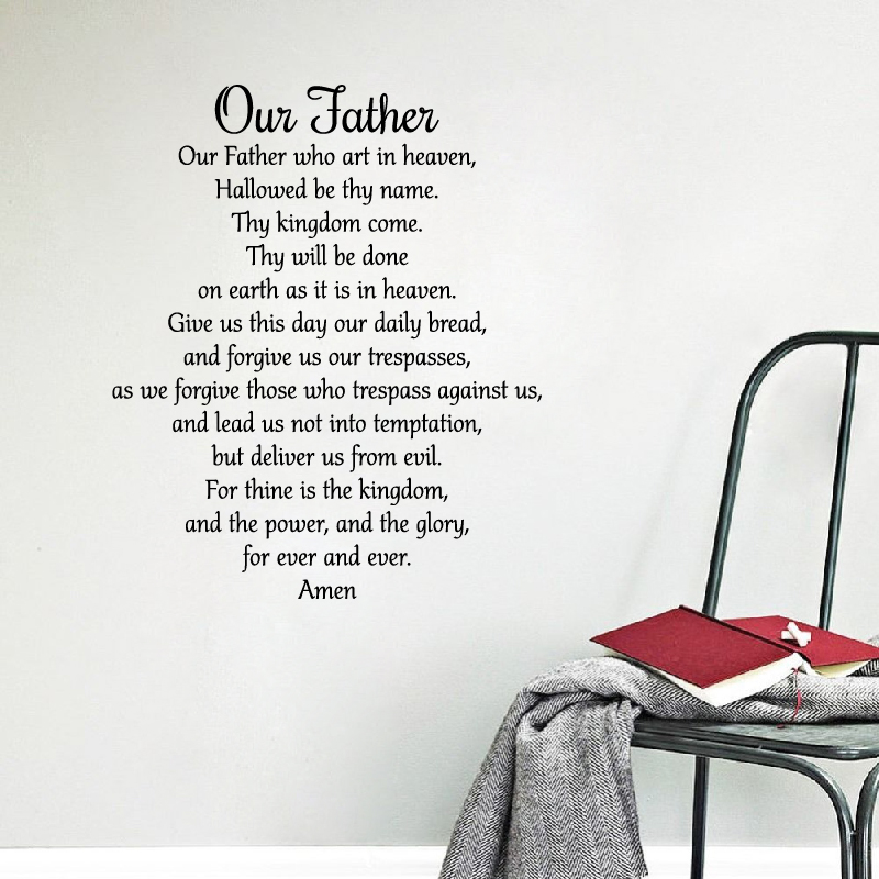 Unser Vater Das Gebet des Vate – Interior Design Quotes Bewertung und Preis
