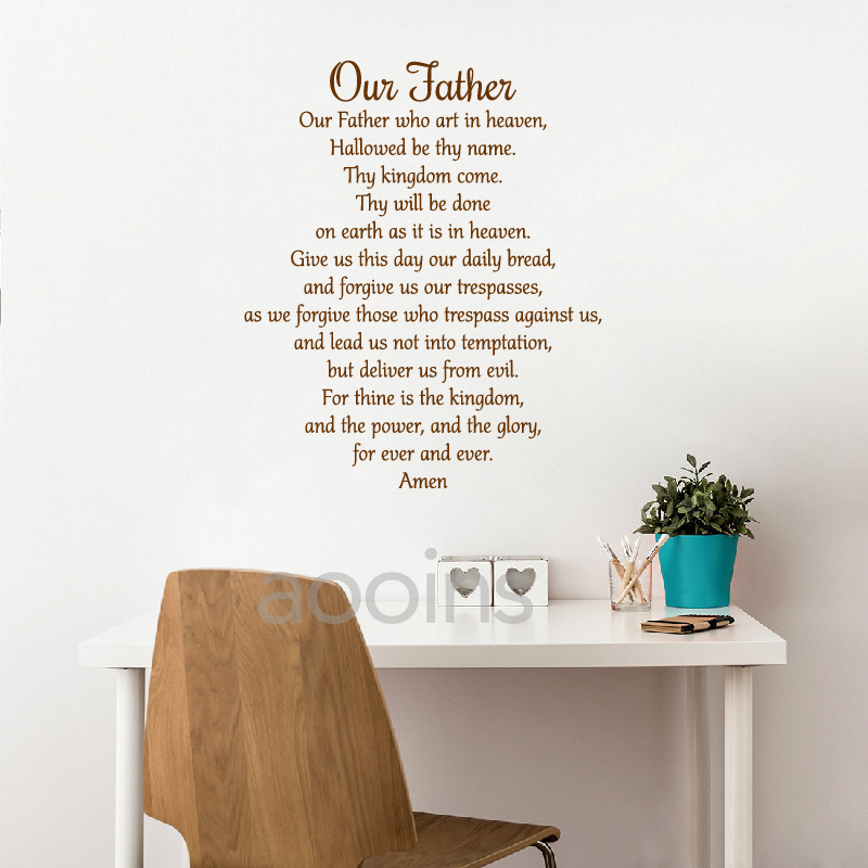 Unser Vater Das Gebet des Vate – Interior Design Quotes Bewertung und Preis