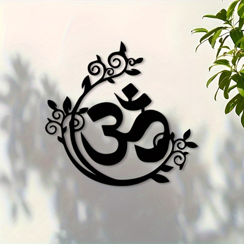 CIFBUY Om Metall-Wandkunst, Bl – Interior Design Open Space Bewertung und Preis