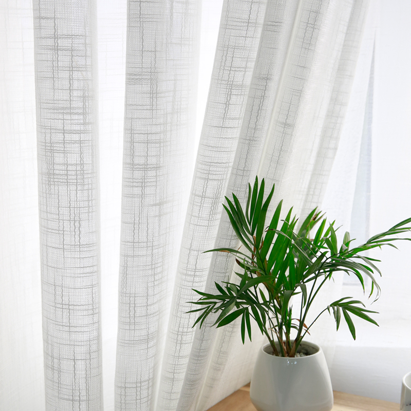 Moderne baumwolle leinen fühle – Linen Curtain Eyelet Bewertung und Preis