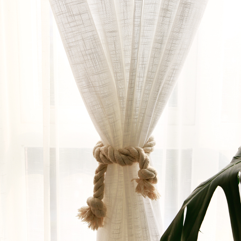 Moderne baumwolle leinen fühle – Linen Curtain Eyelet Bewertung und Preis