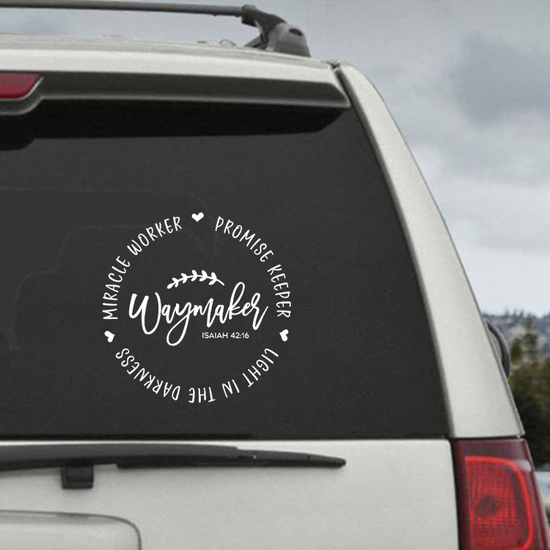 Waymaker Christian Zitat Vinyl – Interior Design Quotes Bewertung und Preis