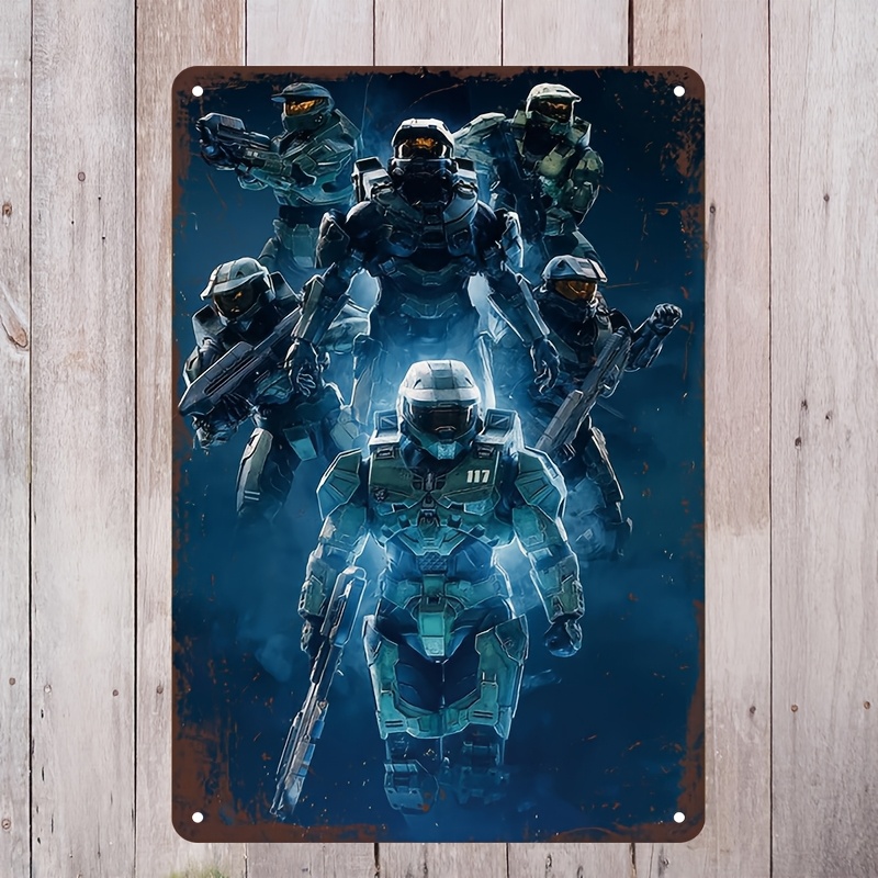 Halo-inspiriertes Metall-Wandk – Interior Design Game Bewertung und Preis