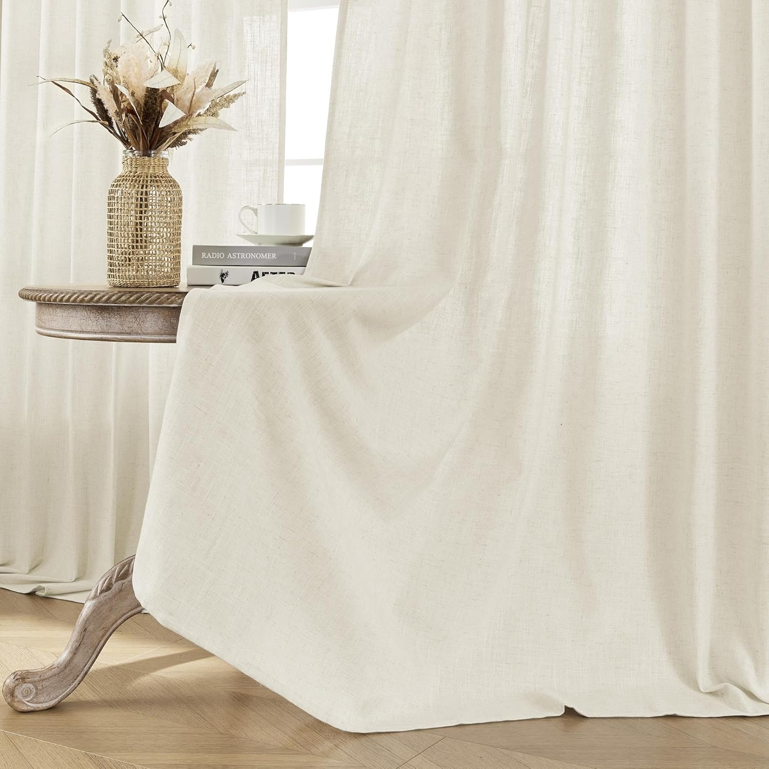 1 Panel Set Leinenvorhänge 84  – Linen Curtain Eyelet Bewertung und Preis