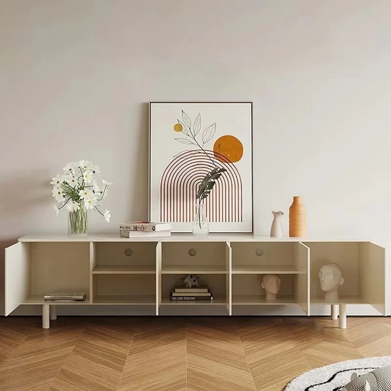 Luxuriöser weißer TV-Ständer,  – Interior Design Tv Room Bewertung und Preis
