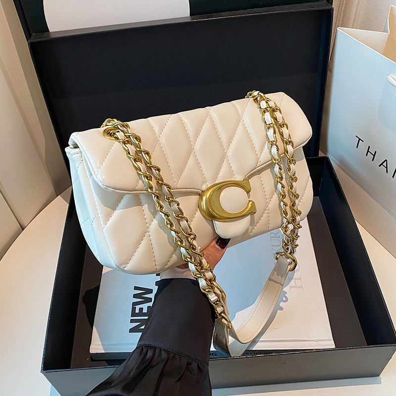 Damen Gesteppte Leder-Schulter – Interior Design Gold Bewertung und Preis