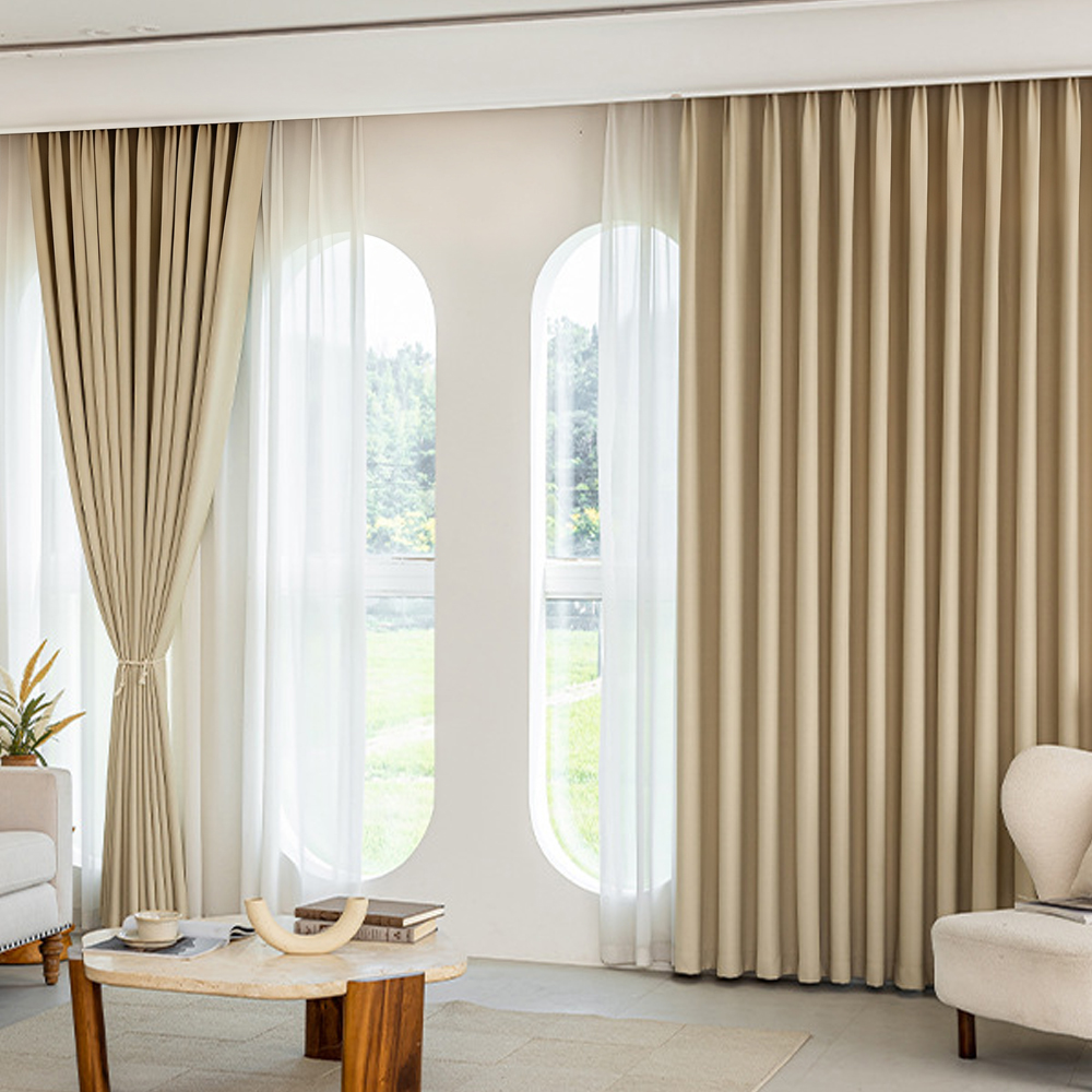 Moderner, minimalistischer, di – Linen Curtain Eyelet Bewertung und Preis