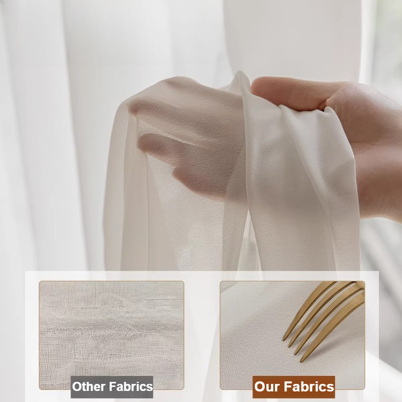 Hochwertiger Weißer Tüll Luxur – Linen Curtain Eyelet Bewertung und Preis