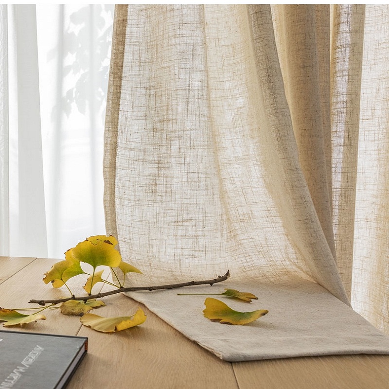 Moderne Leinen-Scheibengardine – Linen Curtain Eyelet Bewertung und Preis