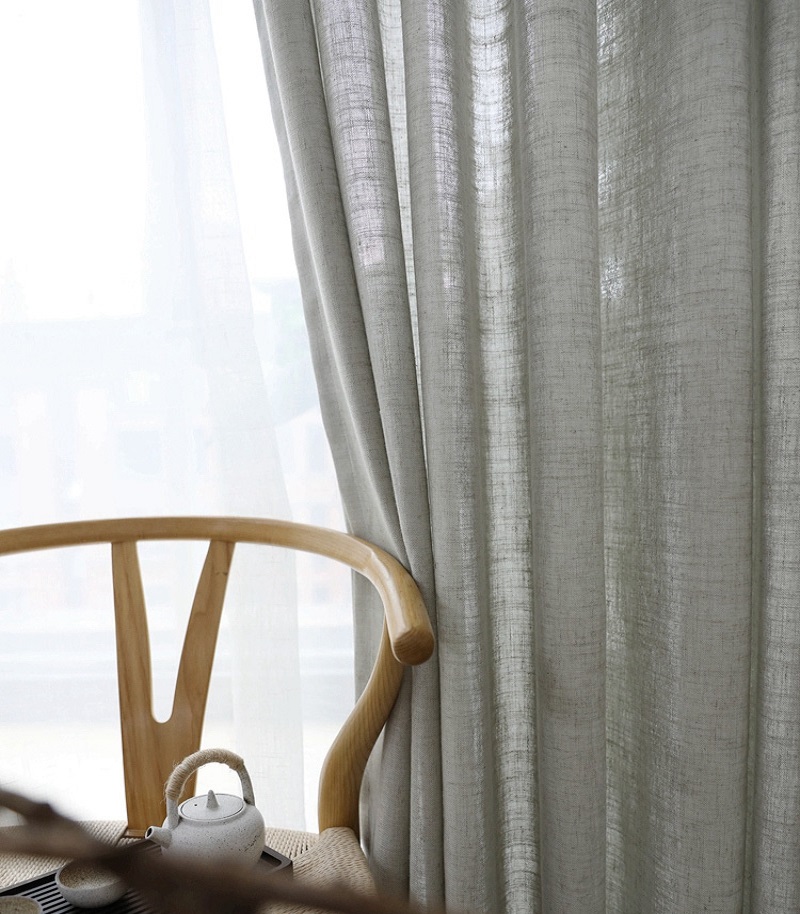 Moderne Leinen-Scheibengardine – Linen Curtain Eyelet Bewertung und Preis