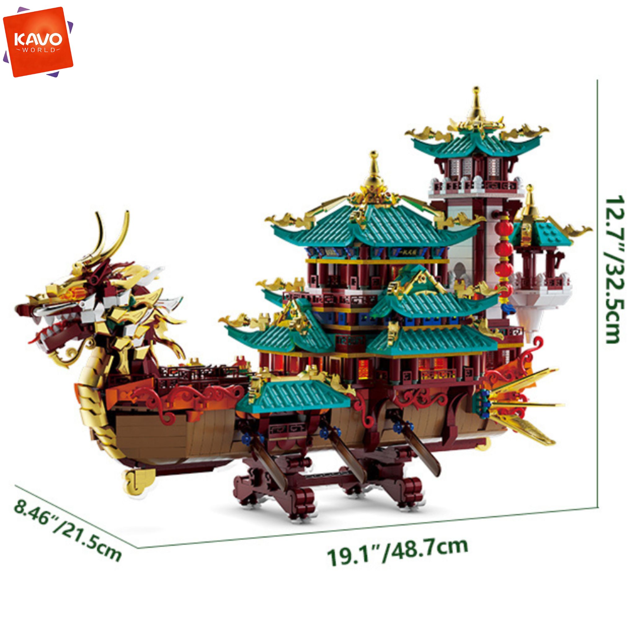 KAVOWORLD 2453-teiliger Drache – Interior Design Lego Bewertung und Preis