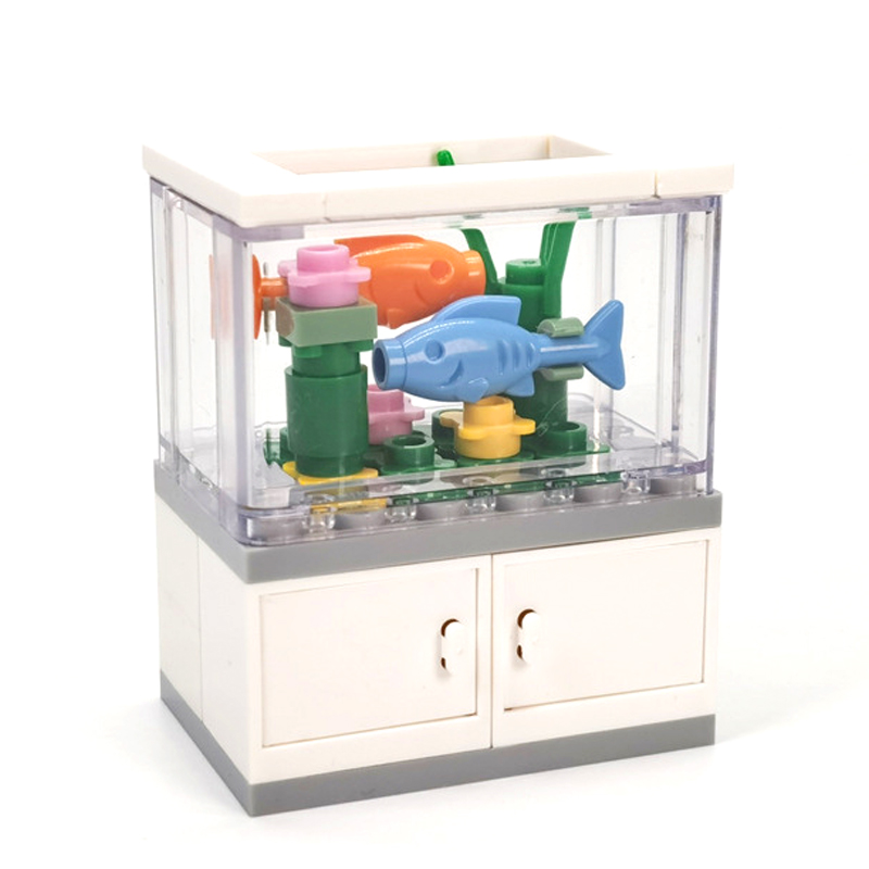 Aquarium Bausteine MOC Leucht  – Interior Design Lego Bewertung und Preis