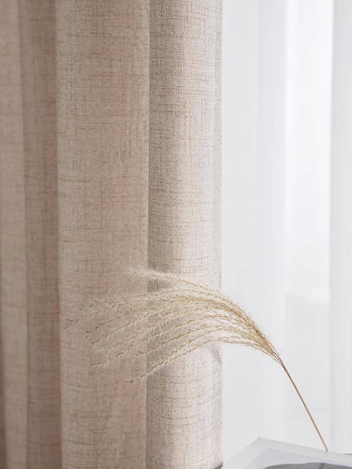 Halbschattierende Vorhänge aus – Linen Curtain Eyelet Bewertung und Preis