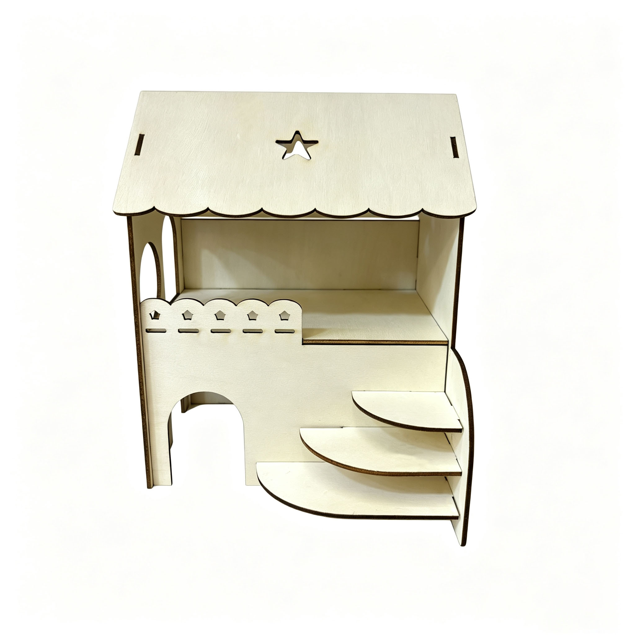 Hamster-Zweistöckige Holzvilla – Interior Design Gold Bewertung und Preis