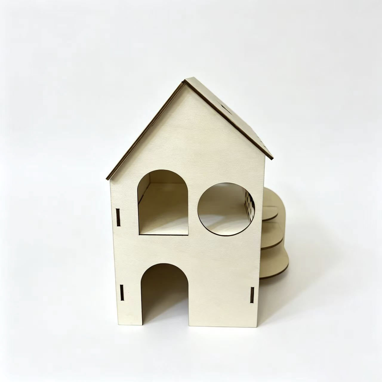 Hamster-Zweistöckige Holzvilla – Interior Design Gold Bewertung und Preis