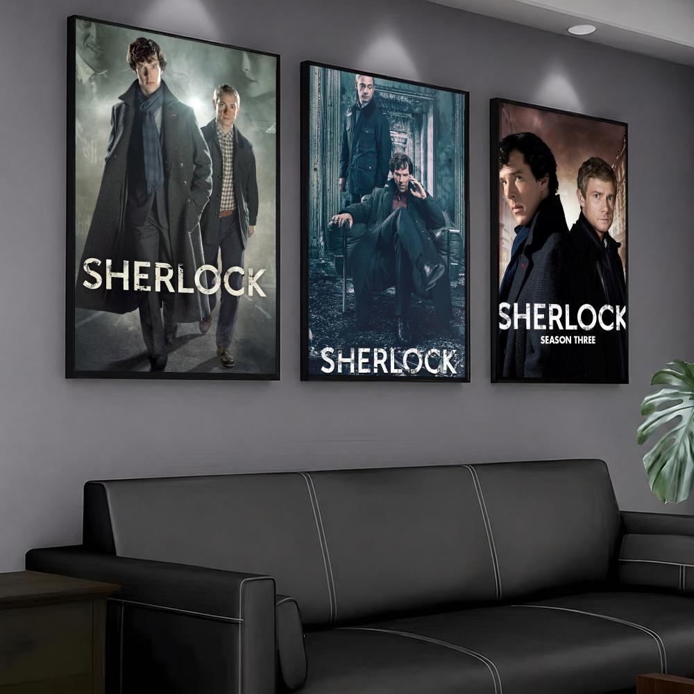 TV-Serie S-Sherlock-K Gemälde  – Interior Design Tv Room Bewertung und Preis