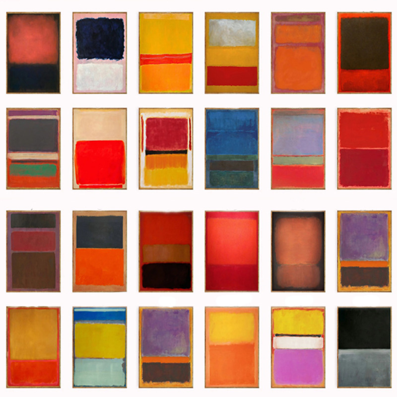 Wanddekoration, Mark Rothko Po – Interior Design Usa Bewertung und Preis