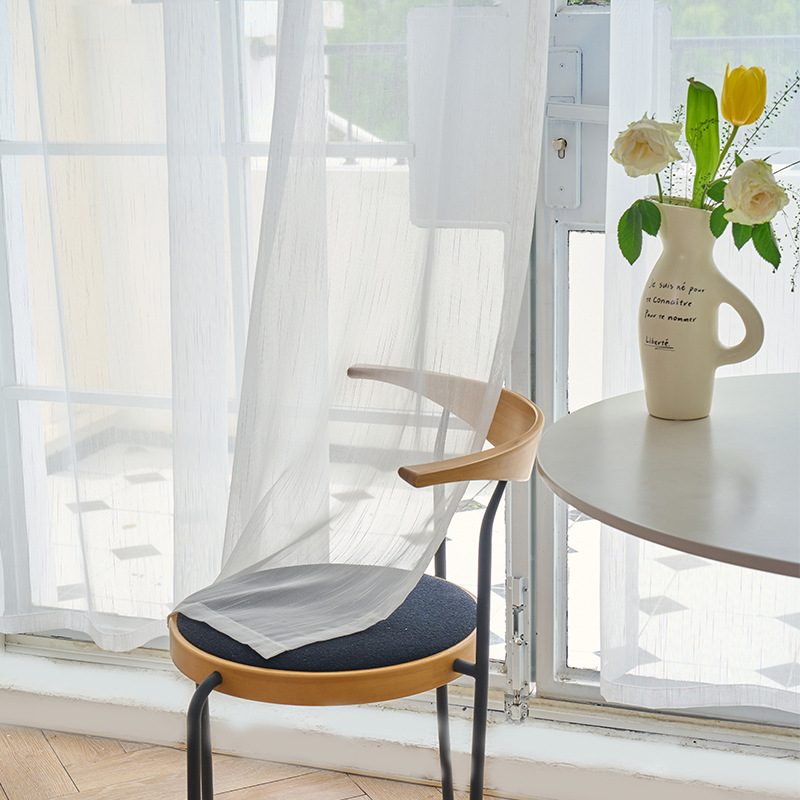 Modische, vertikale Streifen,  – Linen Curtain Eyelet Bewertung und Preis